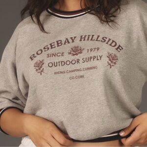 Pilcro Anthropologie Gry Sweatshirt